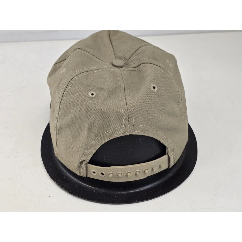 Vintage Trucker Snapback Hat Gray & Son Inc. Advertising Made In USA Green/Tan‎